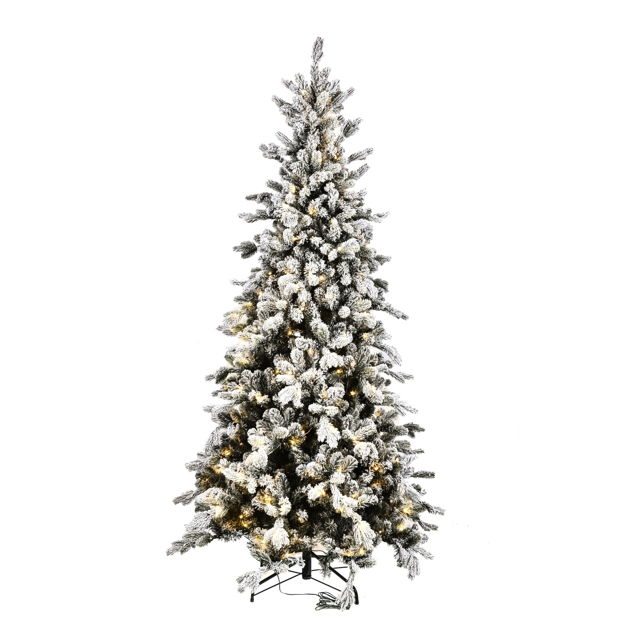albero di natale abetone innevato con pigne 245 cm – 1893 rami pvc e pe (copia)