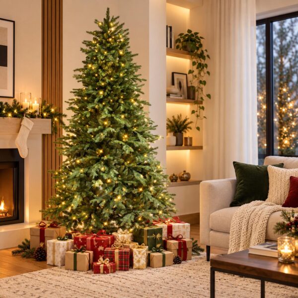 albero di natale colorado 215 cm con 500 led – 1248 rami in pvc (copia)
