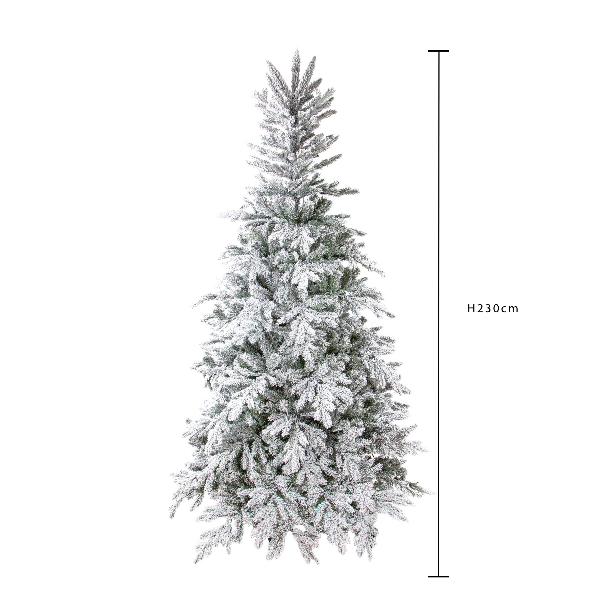 albero di natale cervino innevato 260 cm – 1378 rami in pvc (copia)