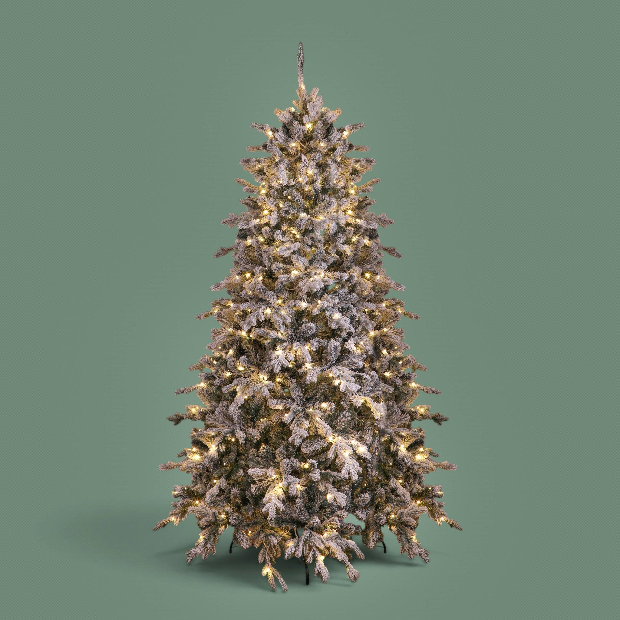 albero di natale cervino innevato 200 cm con 450 led – 746 punte (copia)