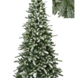 albero di natale abetone innevato con pigne 215 cm – 1399 rami pvc e pe (copia)