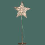 stella di natale luminosa con base in metallo e 150 led a luce calda – 76 cm (copia)