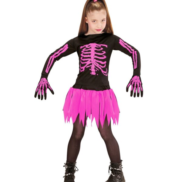Costume da Scheletro Ballerina Rosa