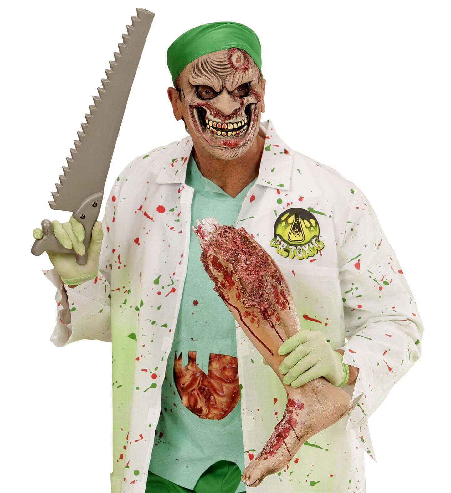 Maschera da Zombie Chirurgo