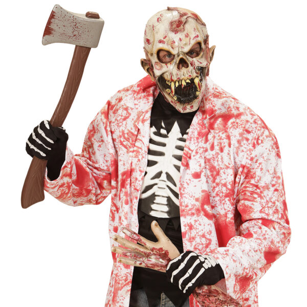 Maschera da Zombie Mangia Uomini Insanguinati