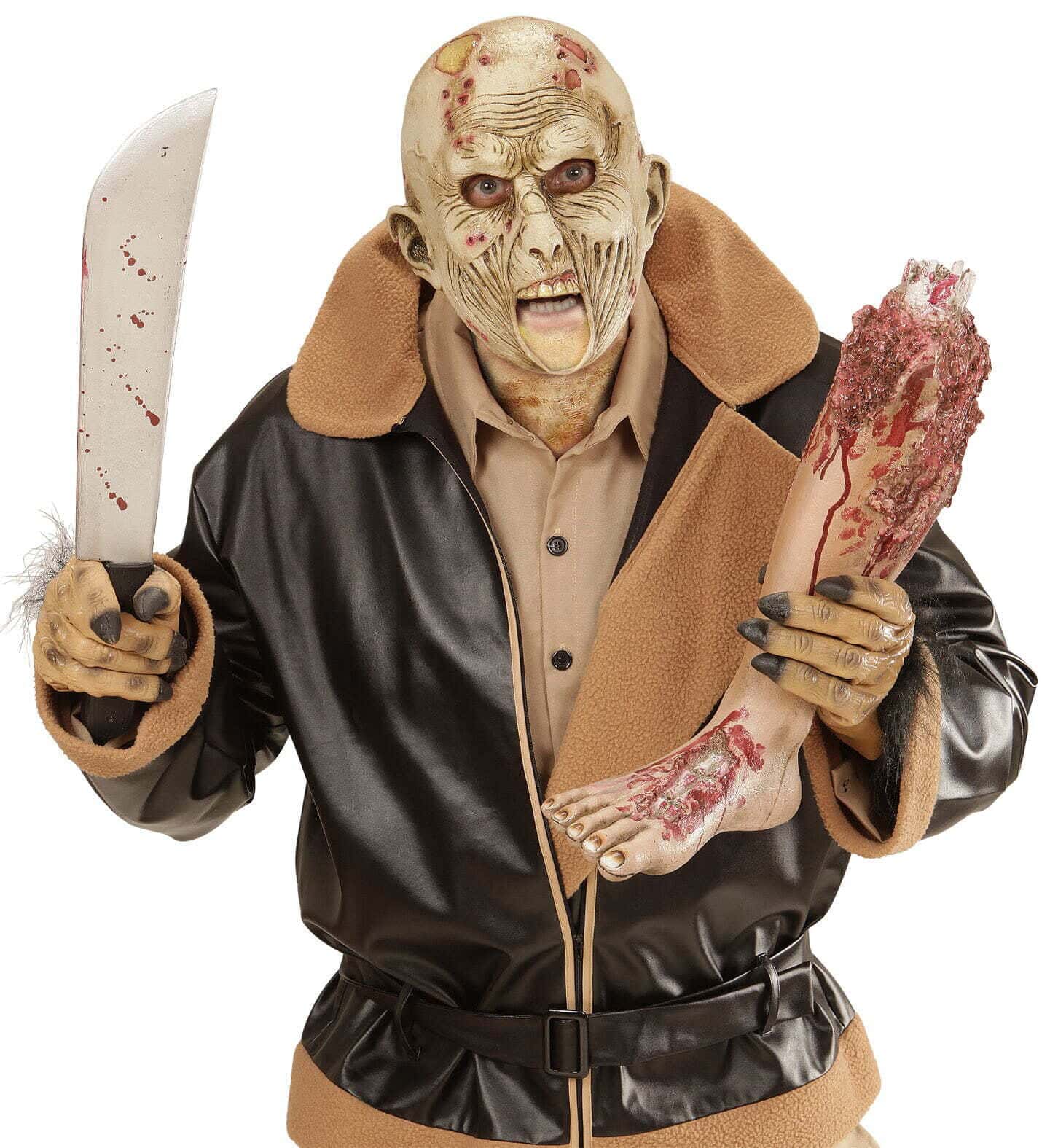 Maschera da Zombie Bocca Aperta