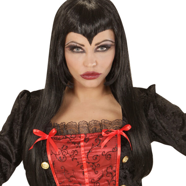 Parrucca Nera da Vampira