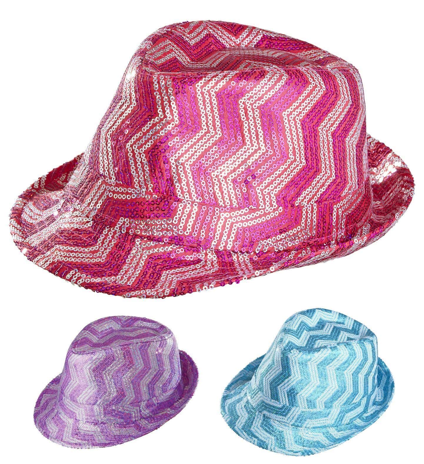 Cappello da Gangster in Paillette