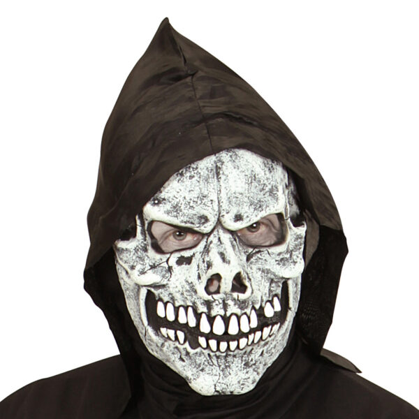 Maschera Teschio con Cappuccio