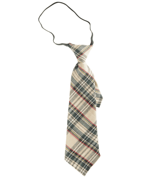 Cravatta Scozzese Beige