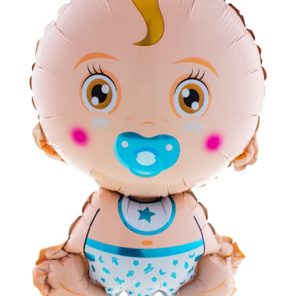 Palloncino in Mylar Bebè Azzurro