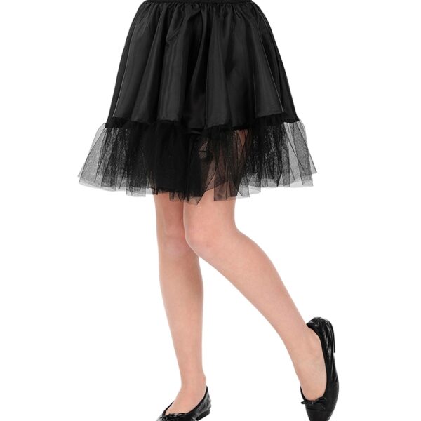 Sottogonna Nera da Bambina
