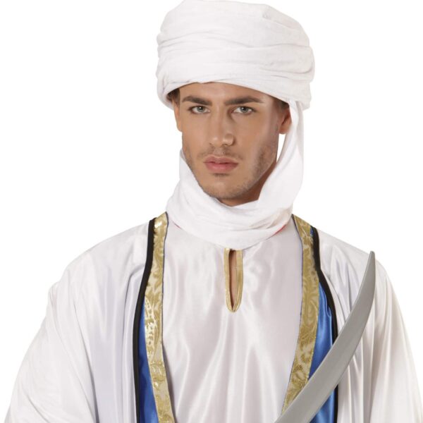 Turbante Bianco Arabo