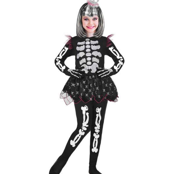 Costume da Scheletro Glitterato