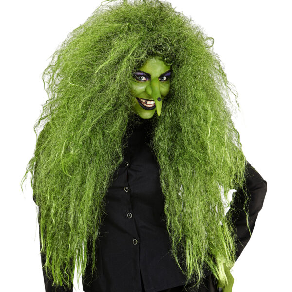 Parrucca Verde Folta da Strega