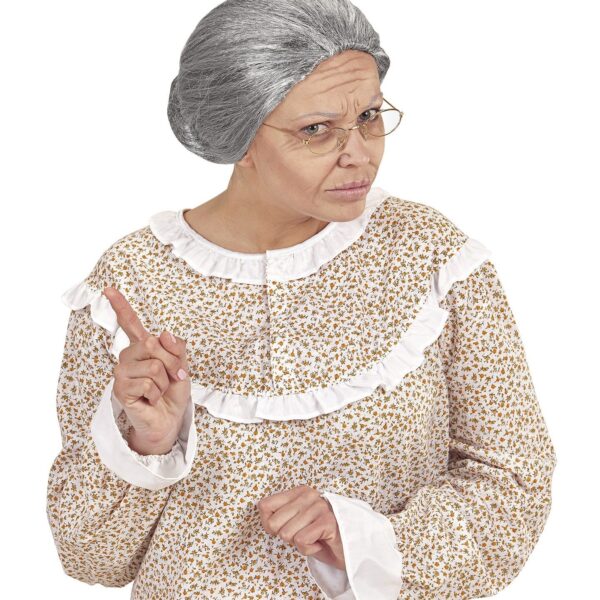 Parrucca Grigia da Nonna