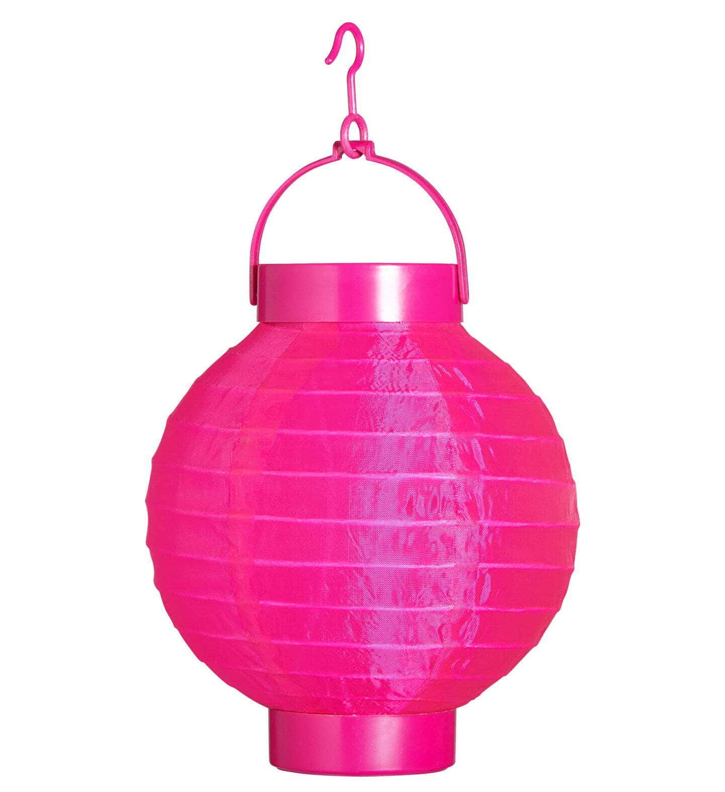 Lampioncino Rosa Luminoso