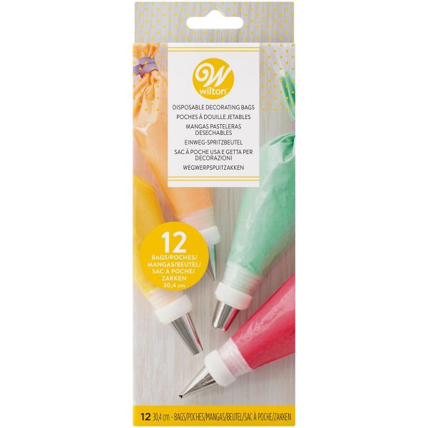 Wilton Sacchetti Decorativi Monouso 30cm 12pz