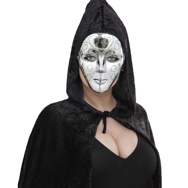 Maschera in Plastica Grigia