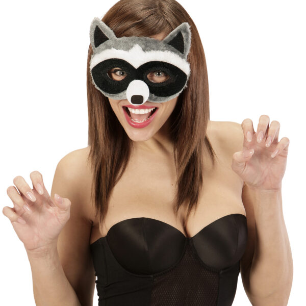 Maschera da Procione in Peluche
