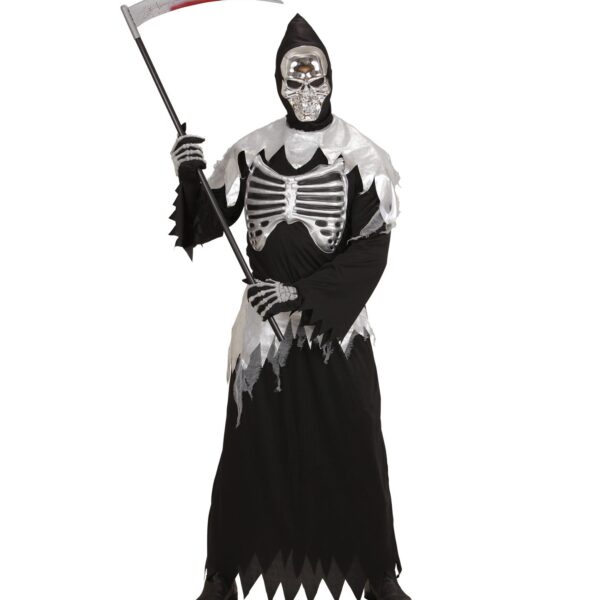 Costume da Grim Reaper Argentato