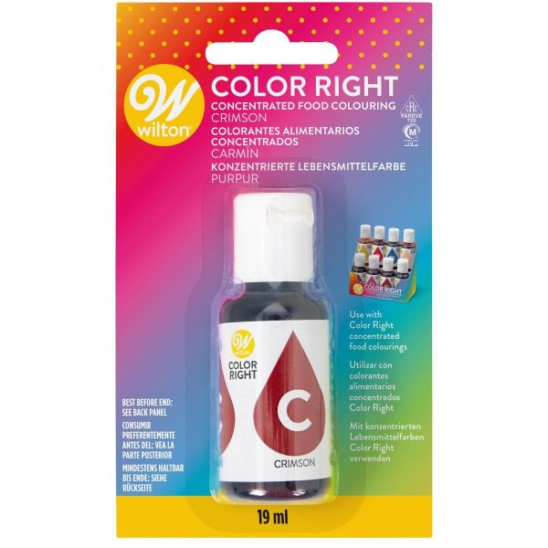 Wilton Colorante Alimentare Rosso Cremisi 19 Ml