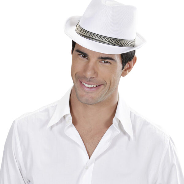 Cappello da Gangster Bianco