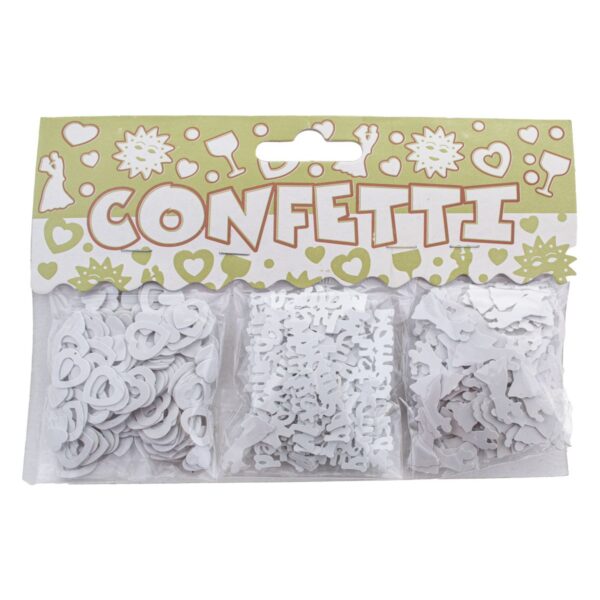 Confetti Bianchi Mix Metallici