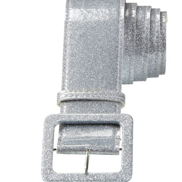 Cintura Glitter Argento
