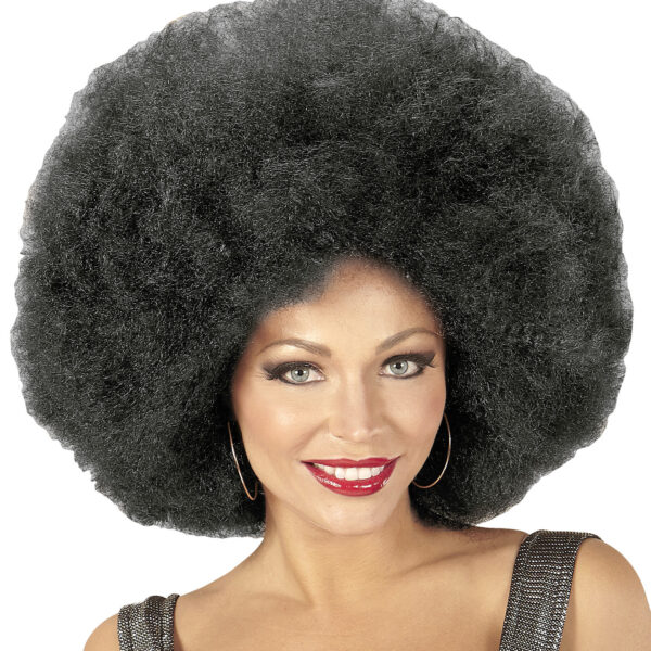 Parrucca Nera Afro
