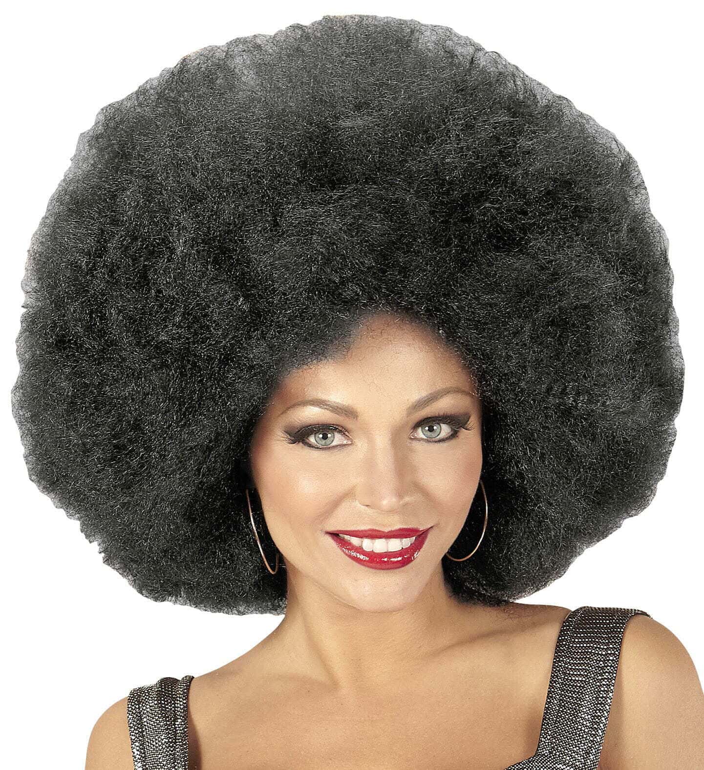 Parrucca Nera Afro