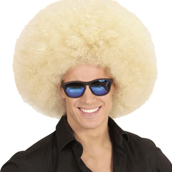 Parrucca Bionda Afro