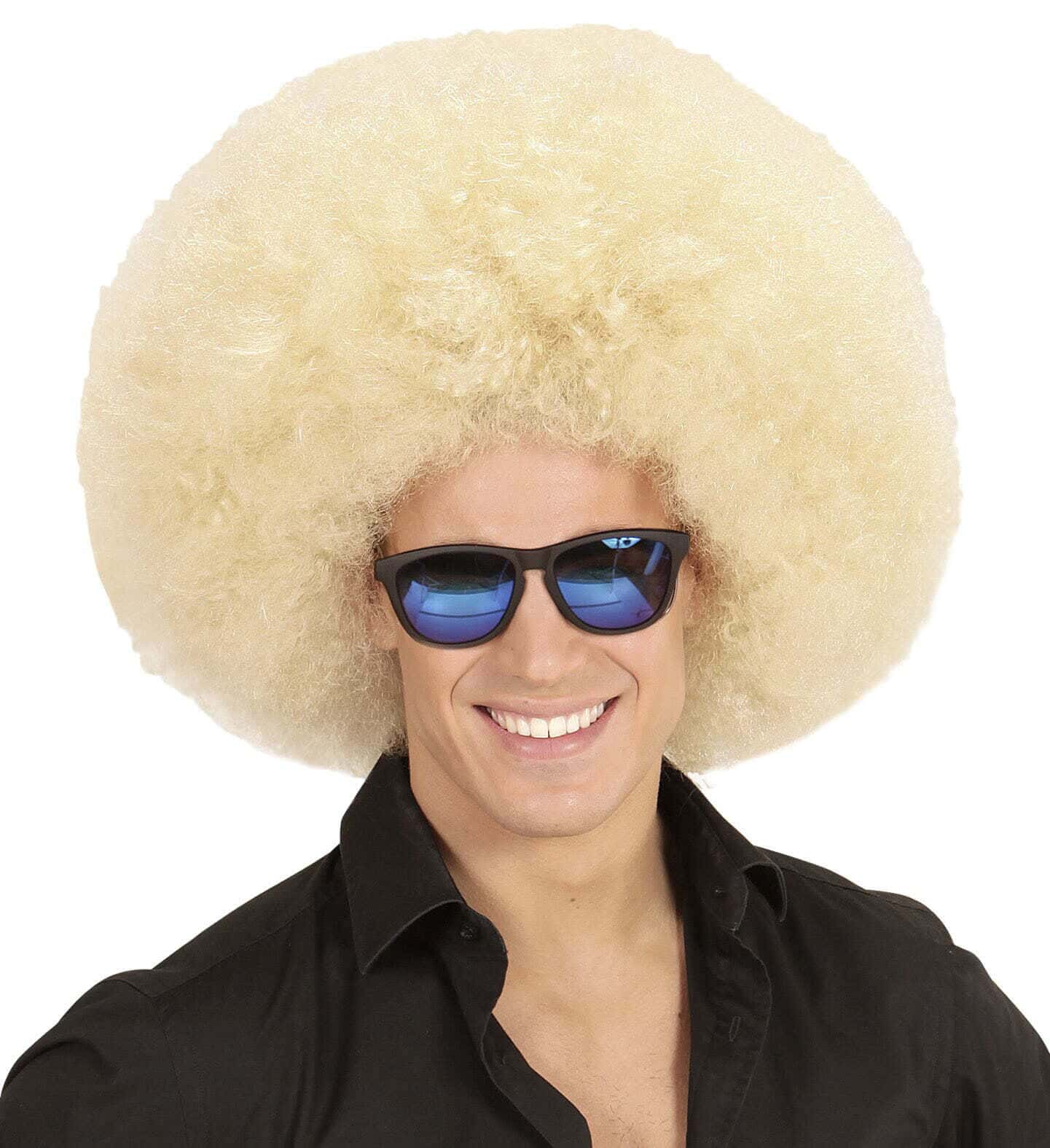 Parrucca Bionda Afro