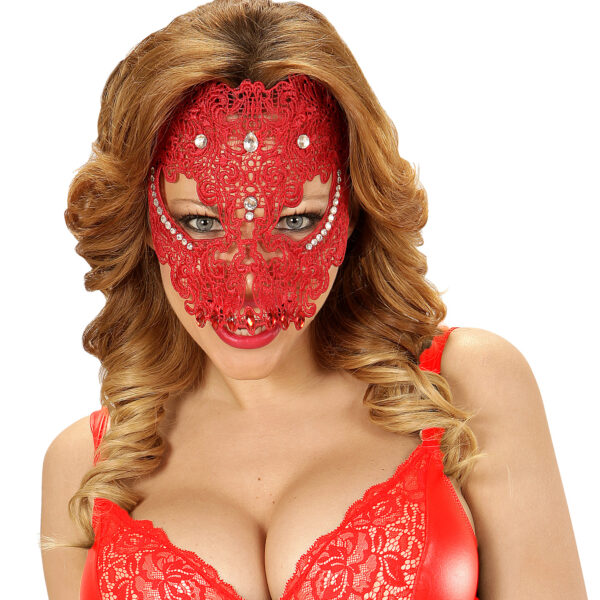 Maschera Rossa da Teschio in Pizzo
