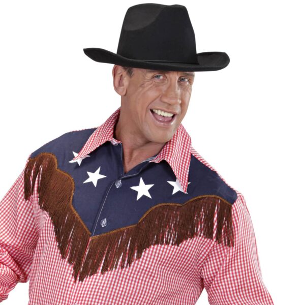 Cappello Nero da Cowboy