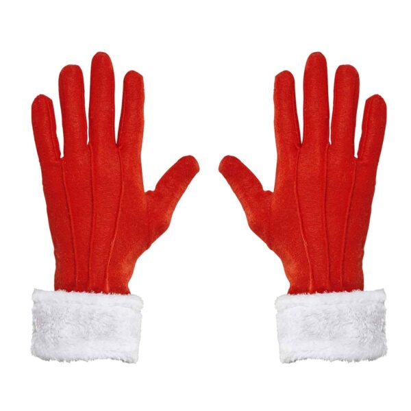Guanti Rossi da Babbo Natale
