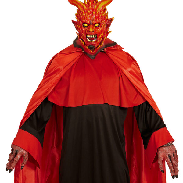 Maschera da Diavolo in Fiamme