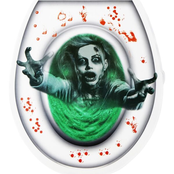Scenografia Copriwater Zombie Insanguinato