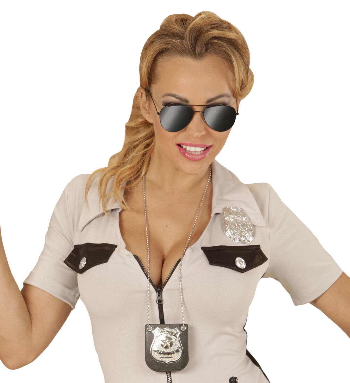 Collana con Distintivo Polizia