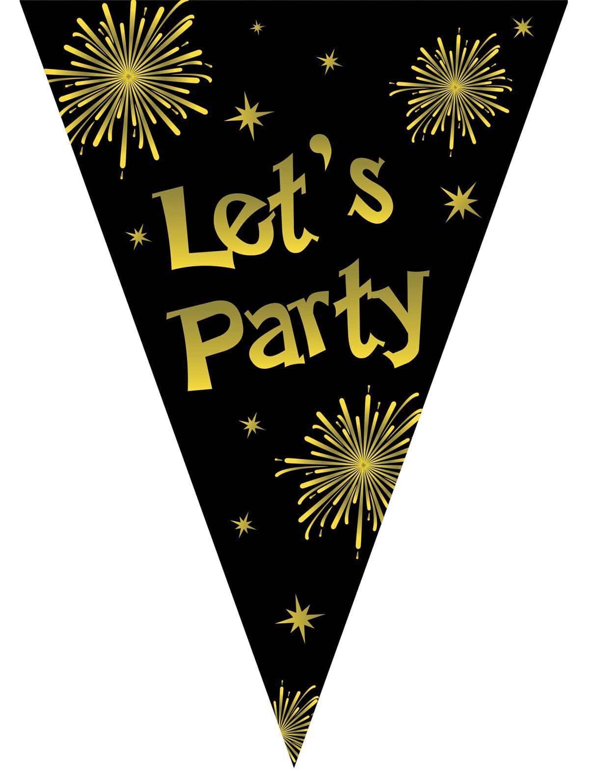 Festone Bandierine Let's Party