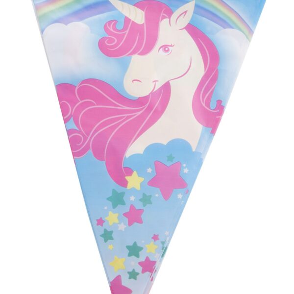Festone Bandierina con Unicorno