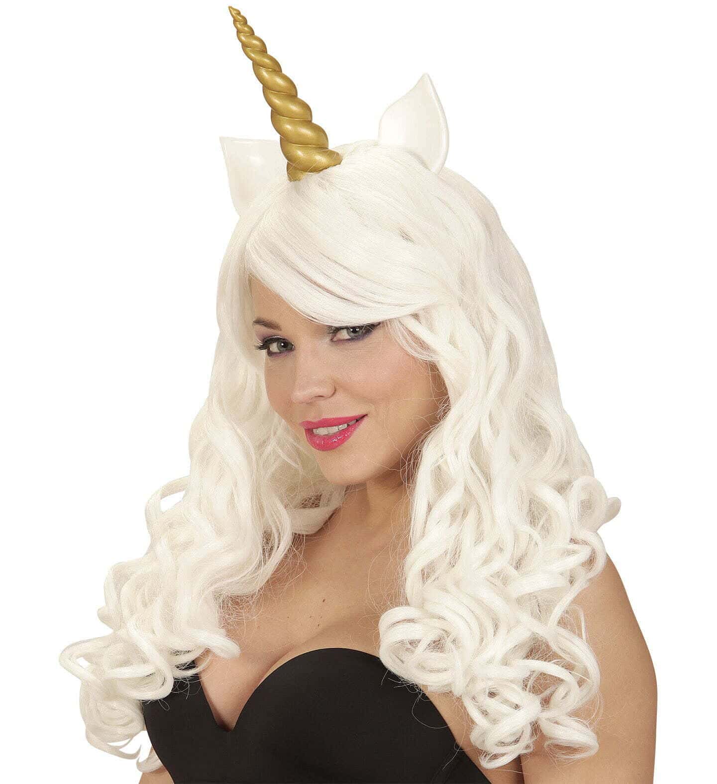 Parrucca Bianca da Unicorno