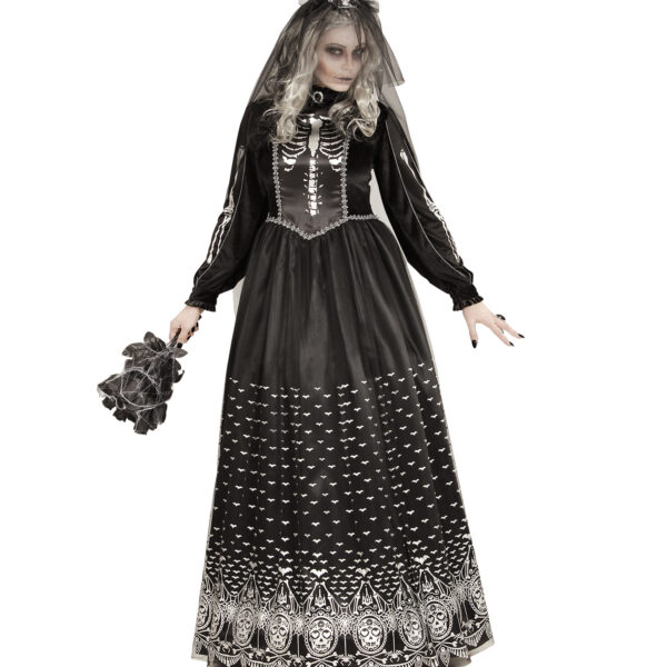 Costume da Scheletro Sposa
