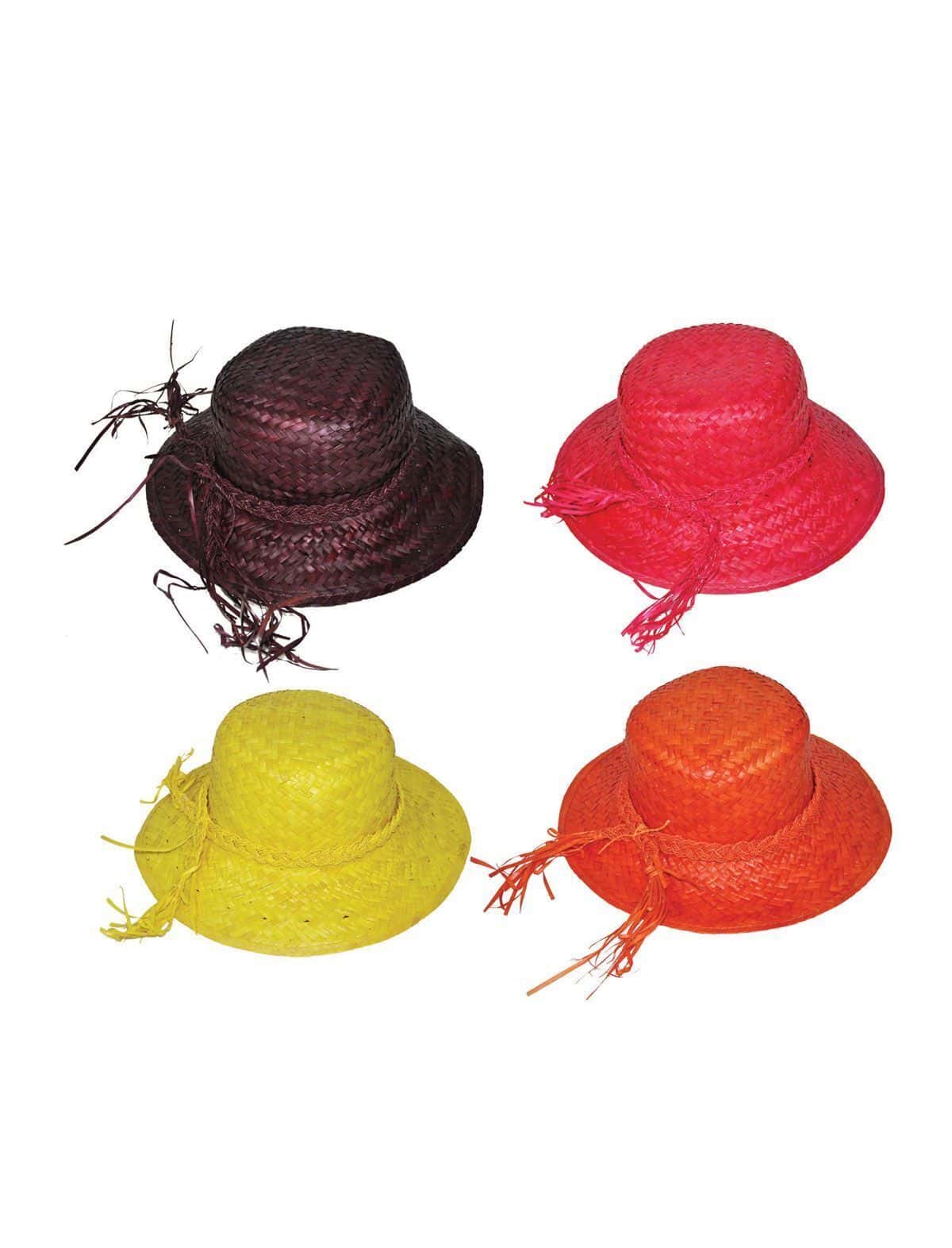 Cappello in Paglia Colori Assortiti