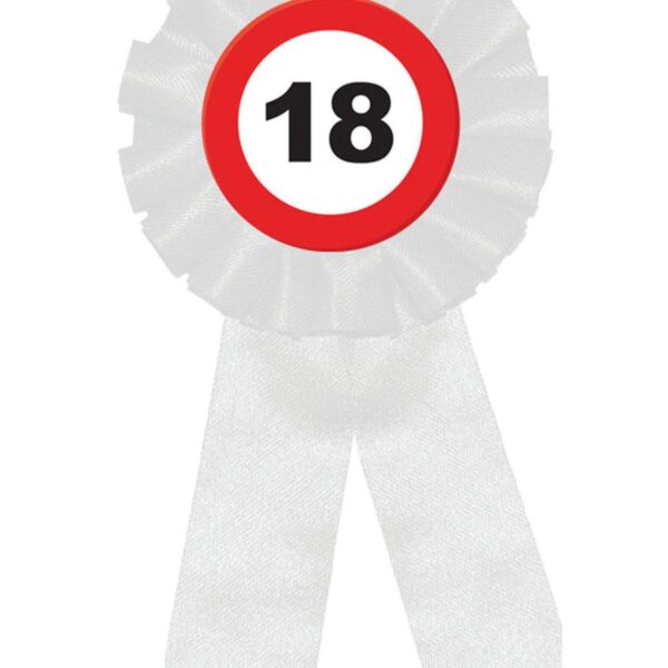 Coccarda con Numero Limite 18