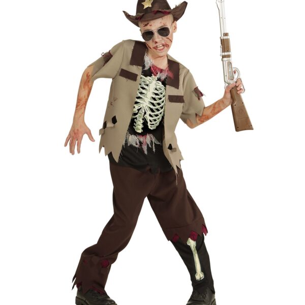 Costume da Sceriffo Zombie