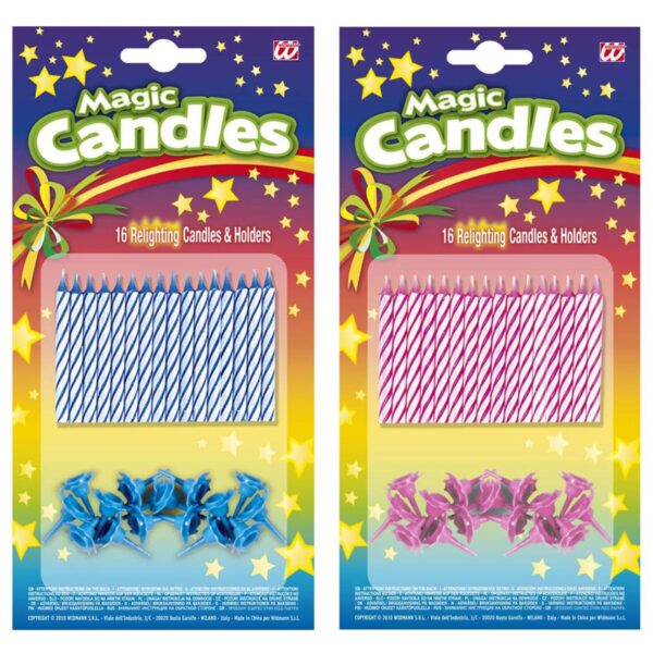 Candele Magiche Colori Assortiti