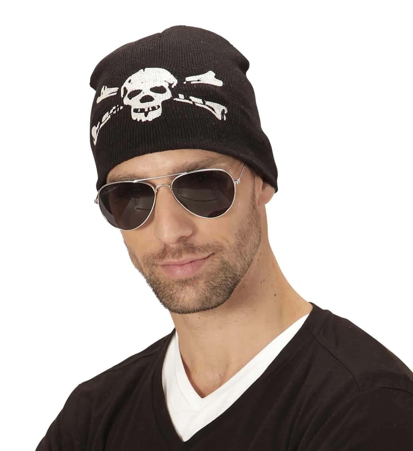 Berretto Nero da Pirata