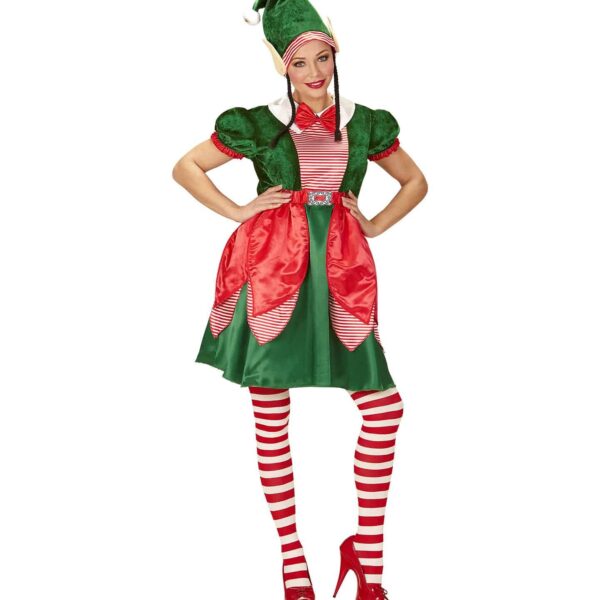 Costume da Elfa Natalizia