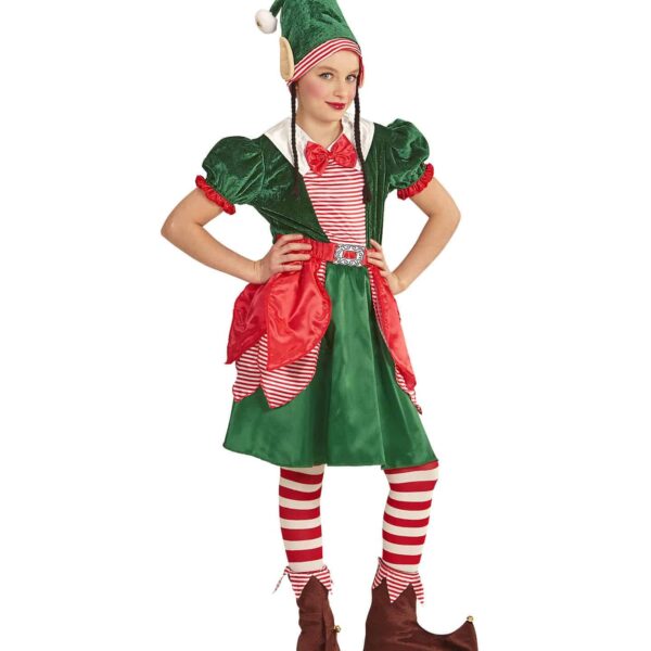 Costume da Elfa Natalizia